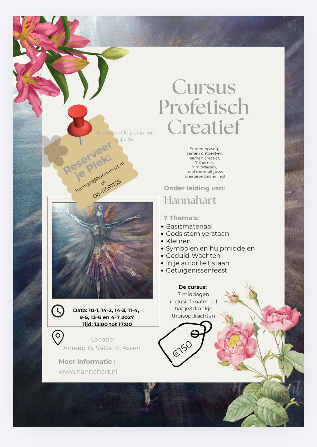 Cursus profetisch Creatief - Schilderen