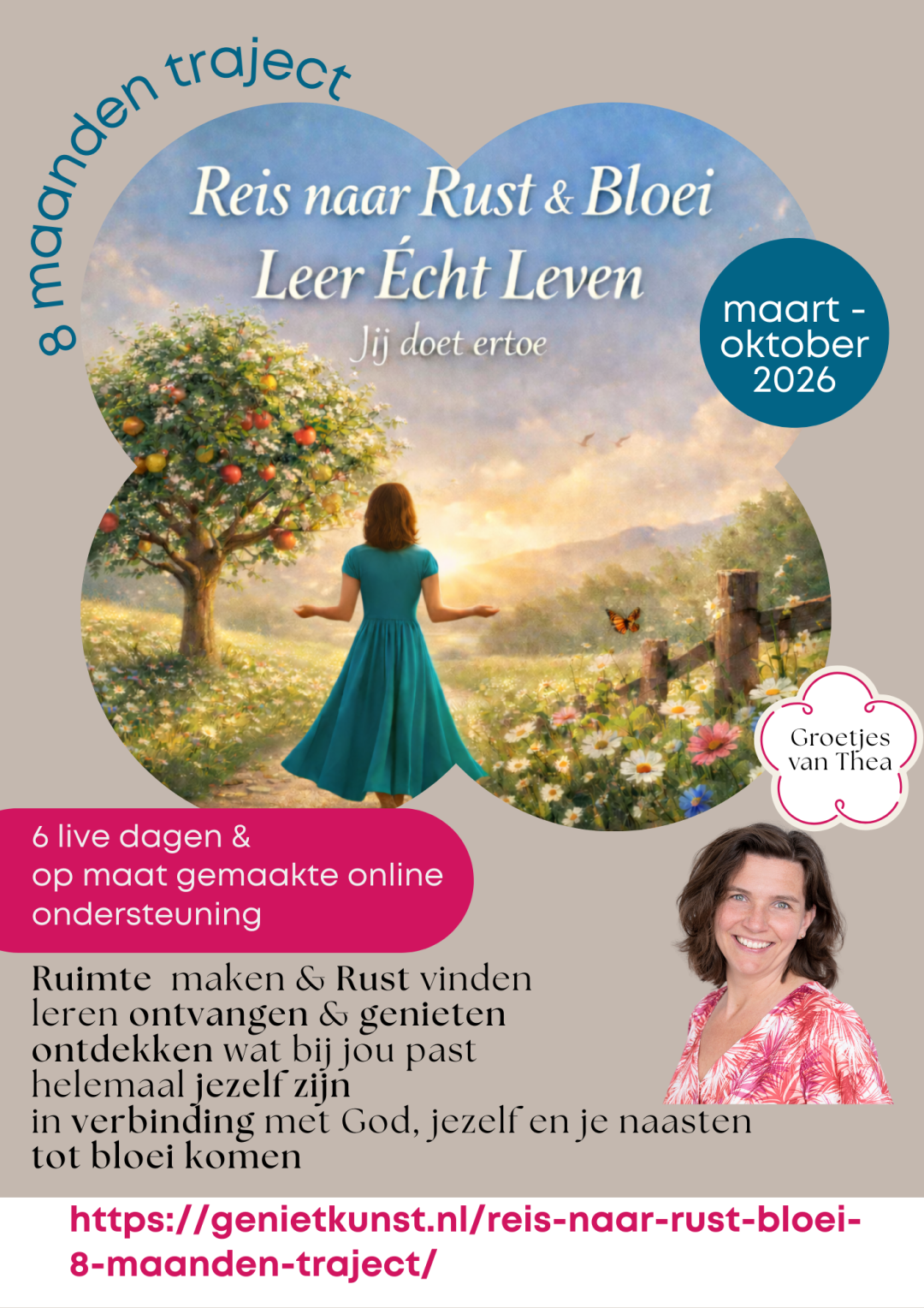 Afbeelding bij 'Reis naar Rust & Bloei' (8 maanden traject)