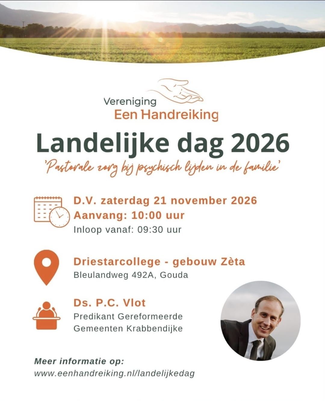 Afbeelding bij Landelijke dag Vereniging 'Een Handreiking'